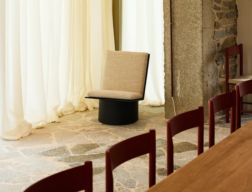 lamp chair furniture indoors interior design