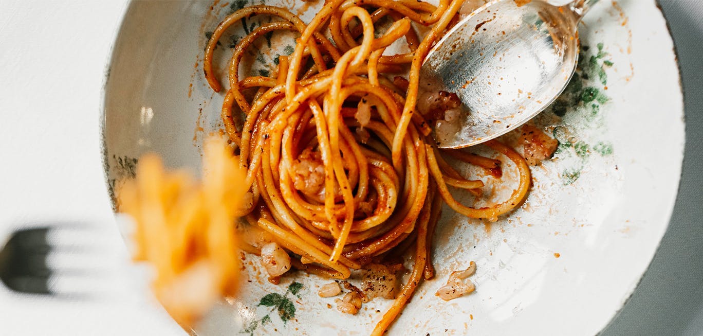 spaghetti pasta food lobster animal sea life seafood