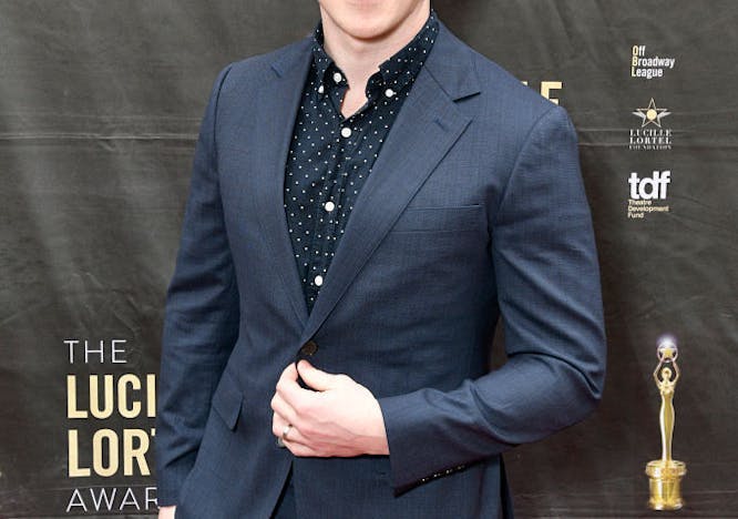 new york fashion formal wear suit adult male man person blazer tie premiere
