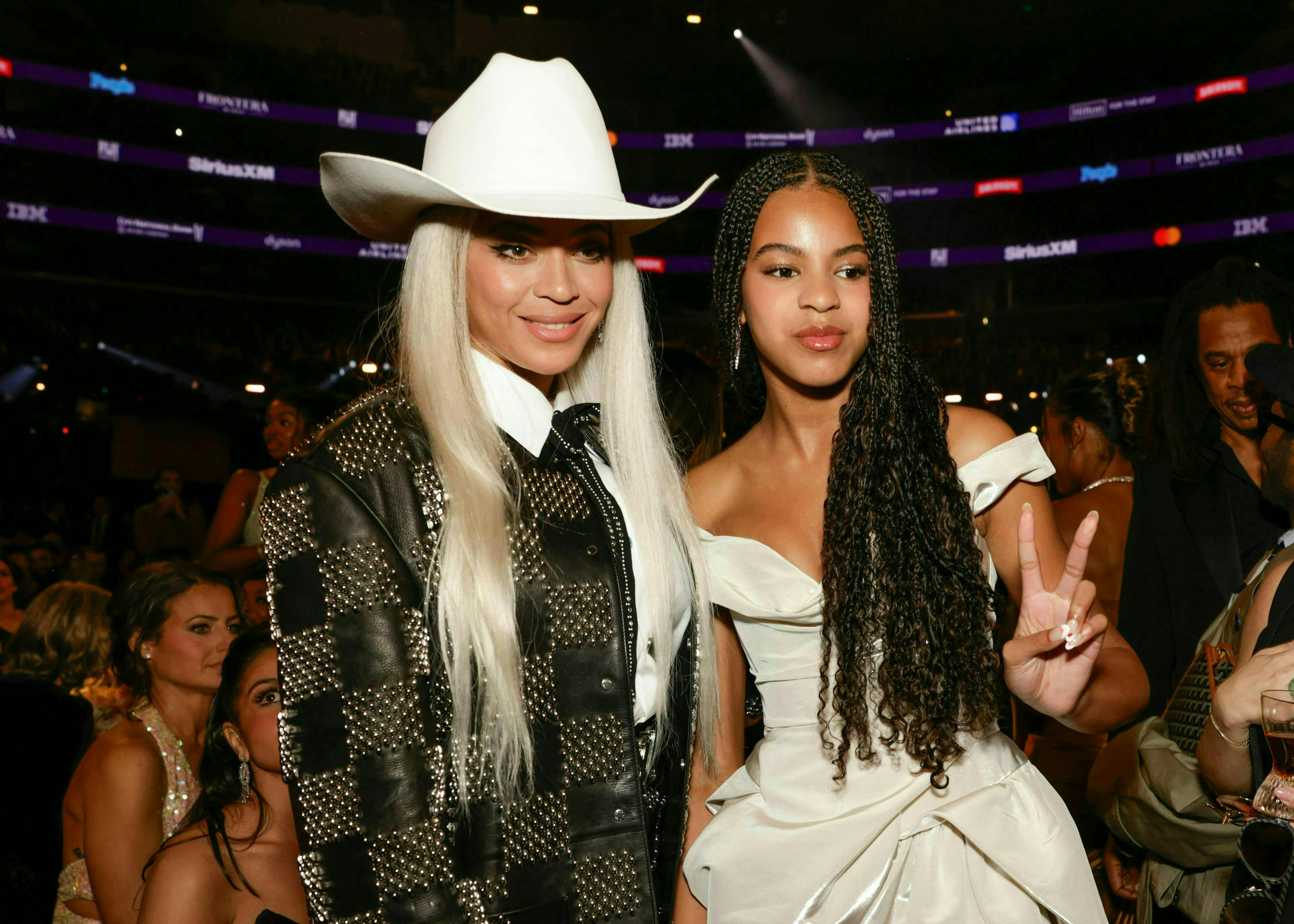 Beyoncé et sa fille Blue Ivy Carter. © Getty Images
