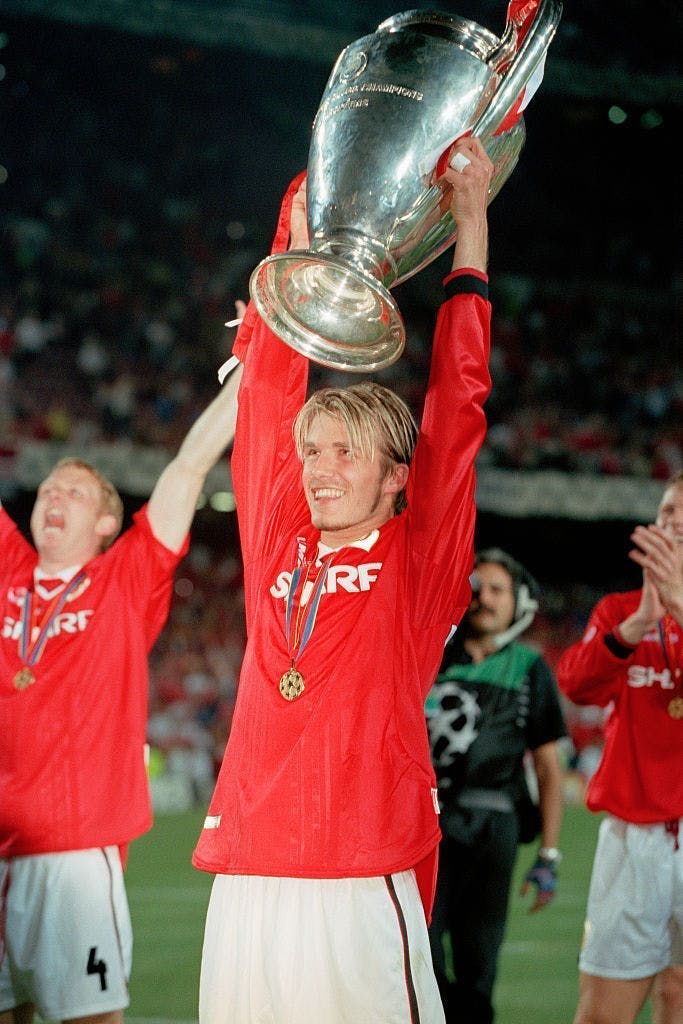 David Beckham en 1998. © Getty Images