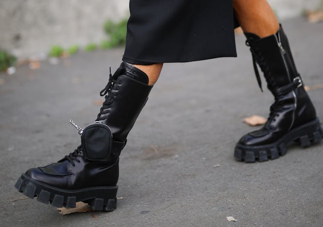 paris clothing apparel footwear person human high heel shoe boot