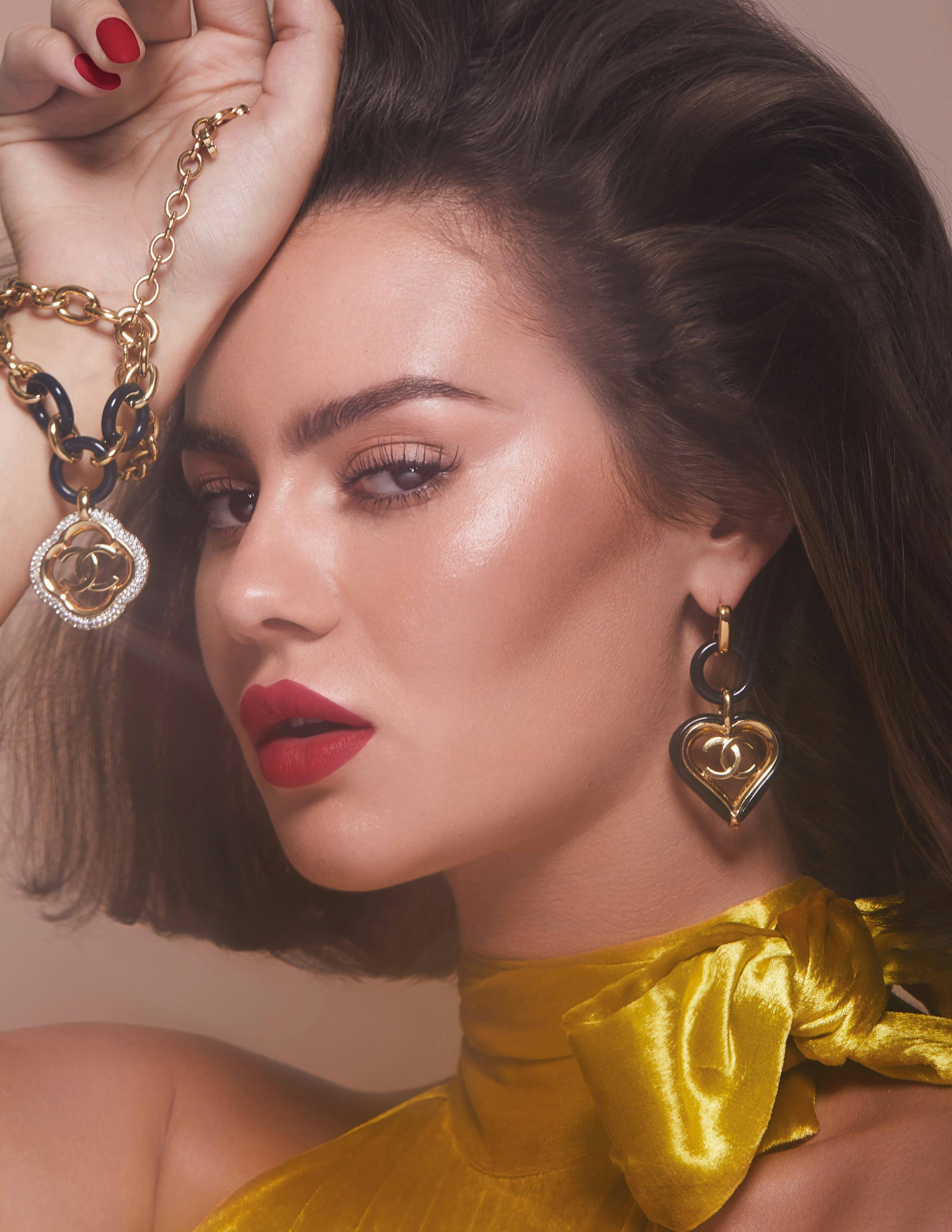 person human pendant lipstick cosmetics earring accessories jewelry accessory