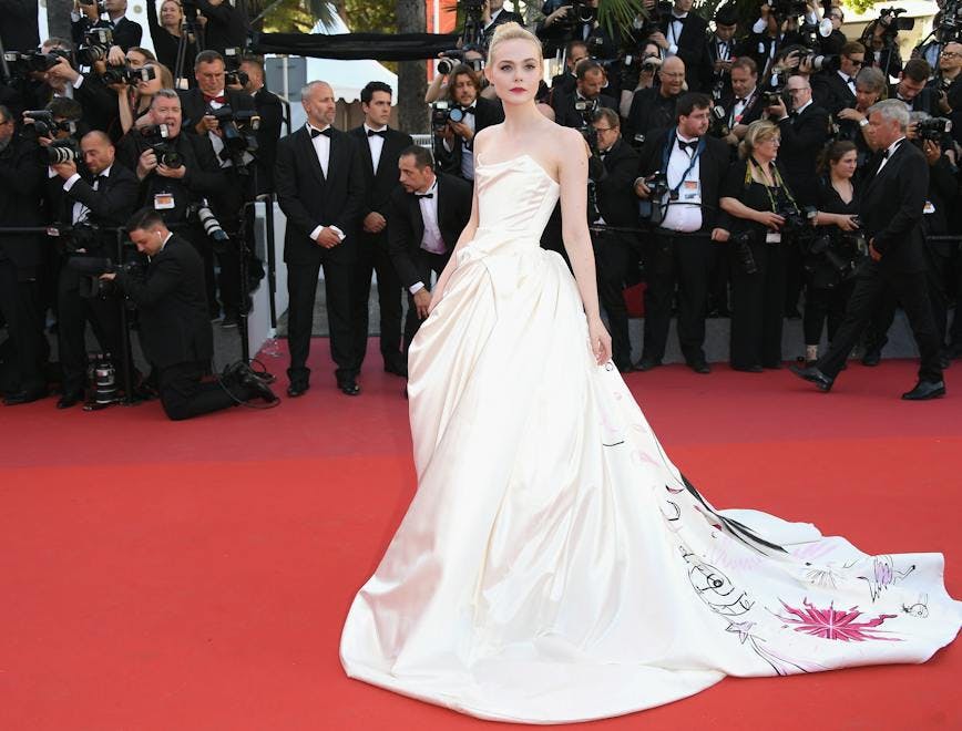 cannes paparazzi person red carpet premiere fashion wedding gown clothing wedding gown robe