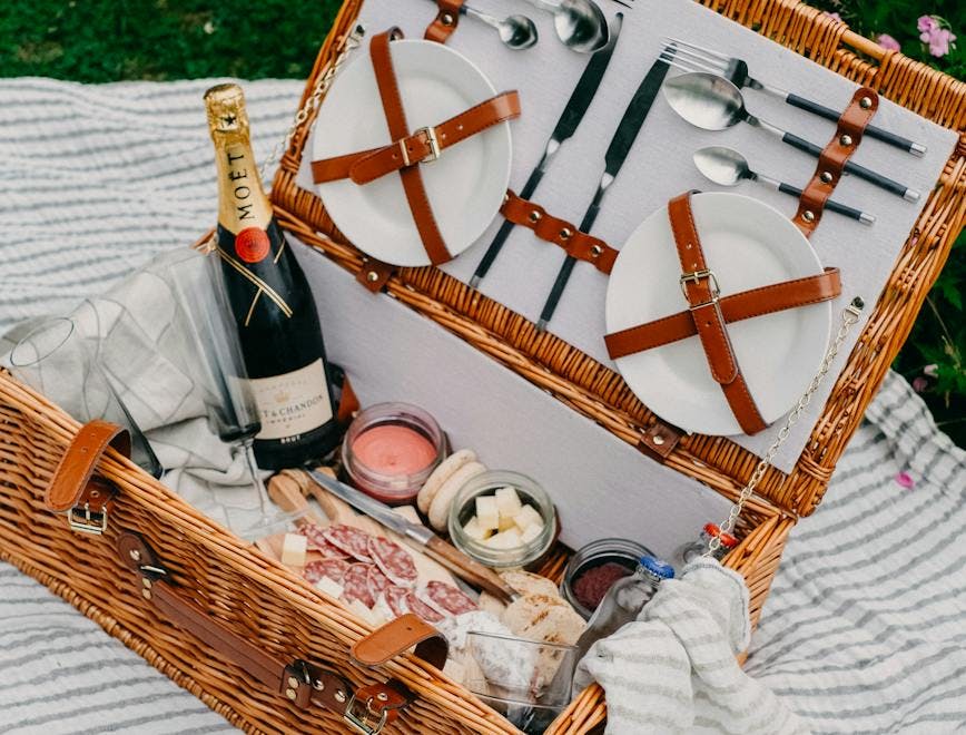 meal food vacation picnic leisure activities basket