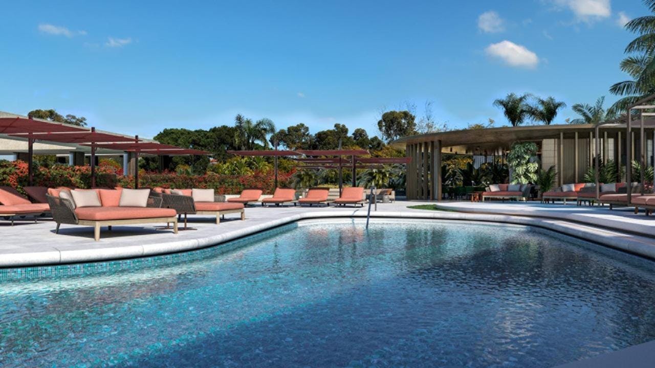 pool water building hotel resort swimming pool