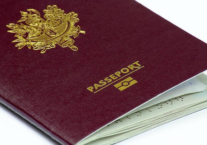 text passport id cards document
