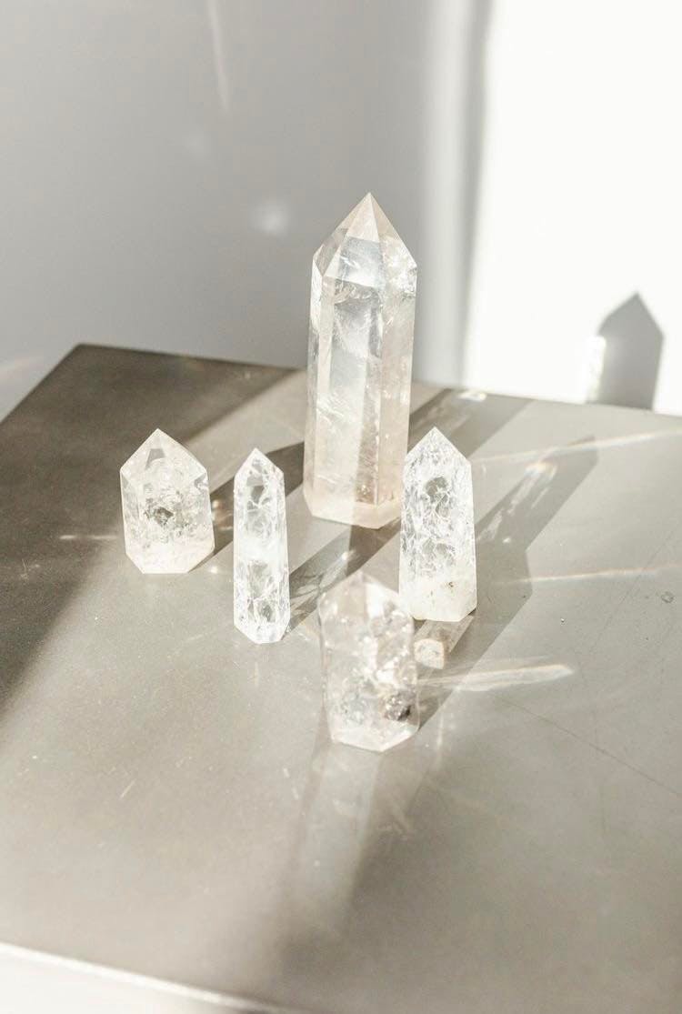 crystal mineral quartz diamond jewelry gemstone accessories