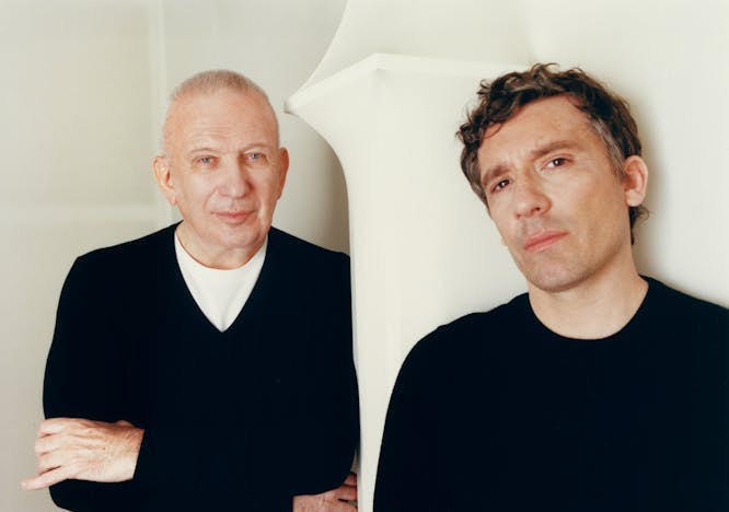 Jean-Paul Gaultier et Julien Dossena © Maciek Pozoga