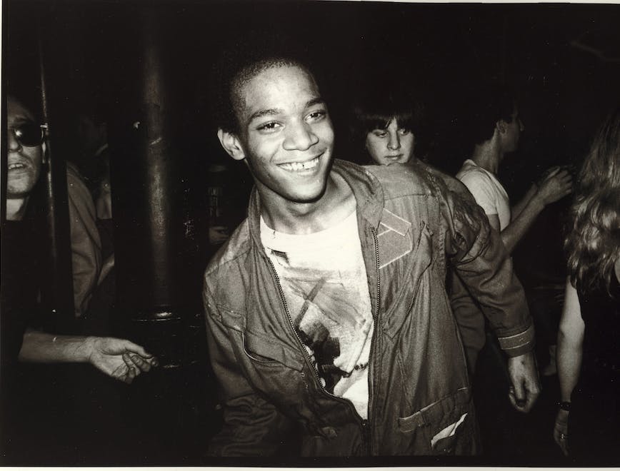 Jean-Michel Basquiat dansant au Mudd Club, New York, 1979 © Nicholas Taylor