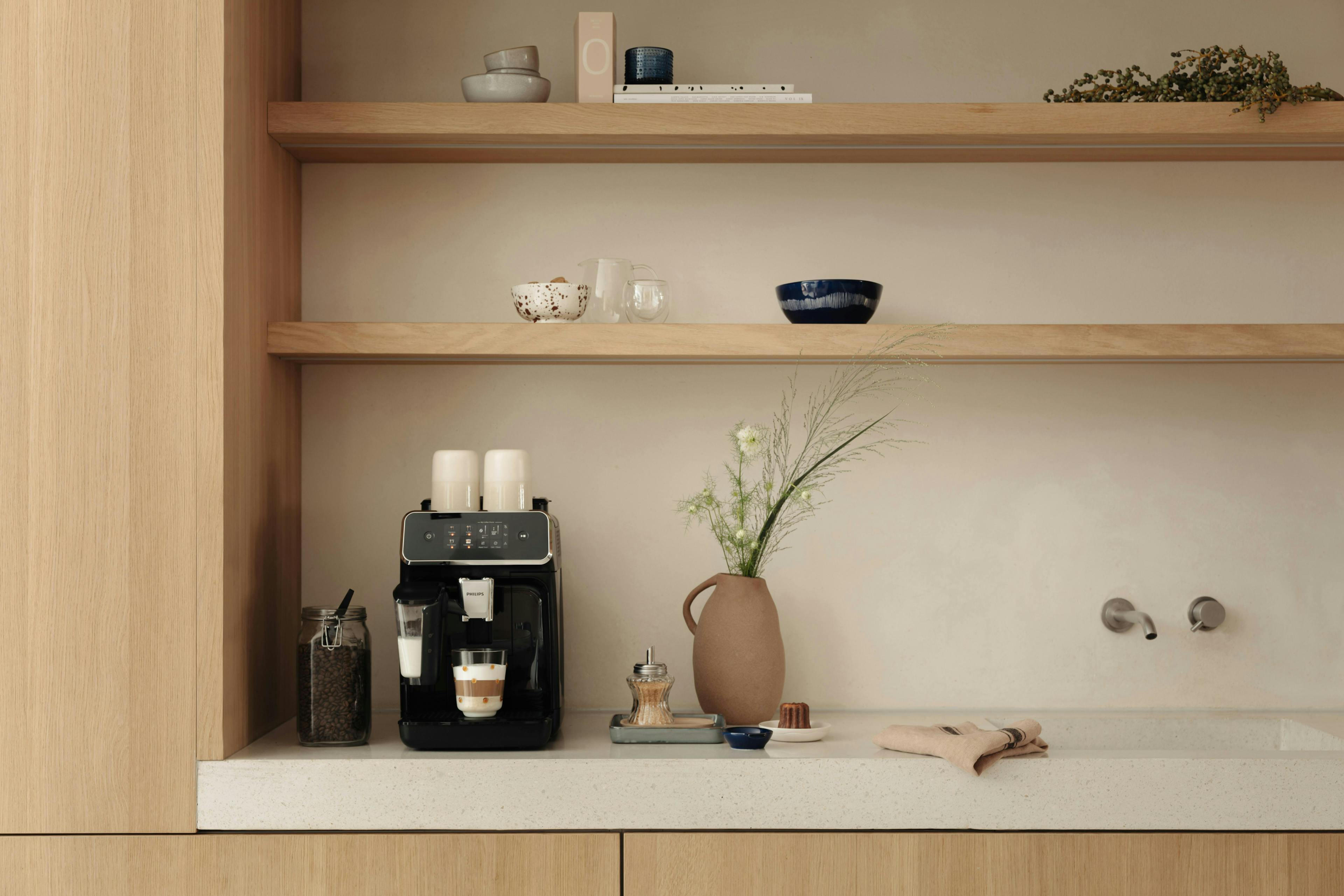 shelf indoors interior design furniture cabinet electronics speaker closet cupboard pottery