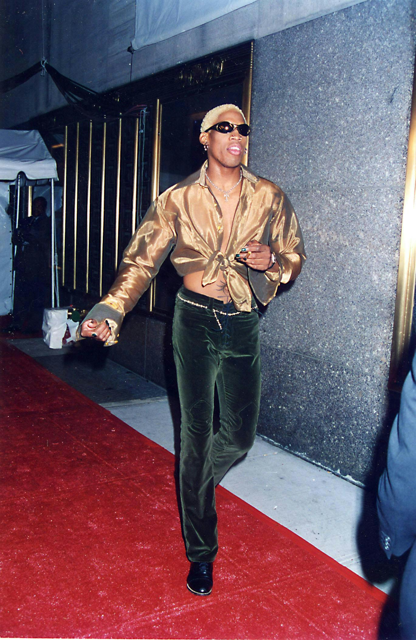 Dennis Rodman aux MTV Video Music Awards 1996. © Jeff Kravitz/FilmMagic via Getty Images