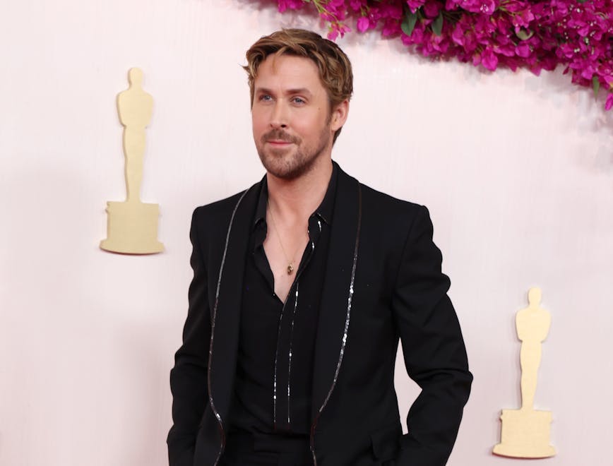 Ryan Gosling en Gucci. © Getty Images