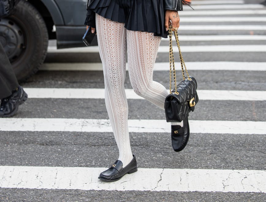 Street style lors de la Fashion Week de New York. © Getty Images