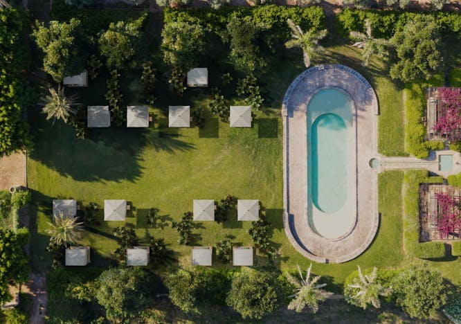 pool water swimming pool outdoors aerial view