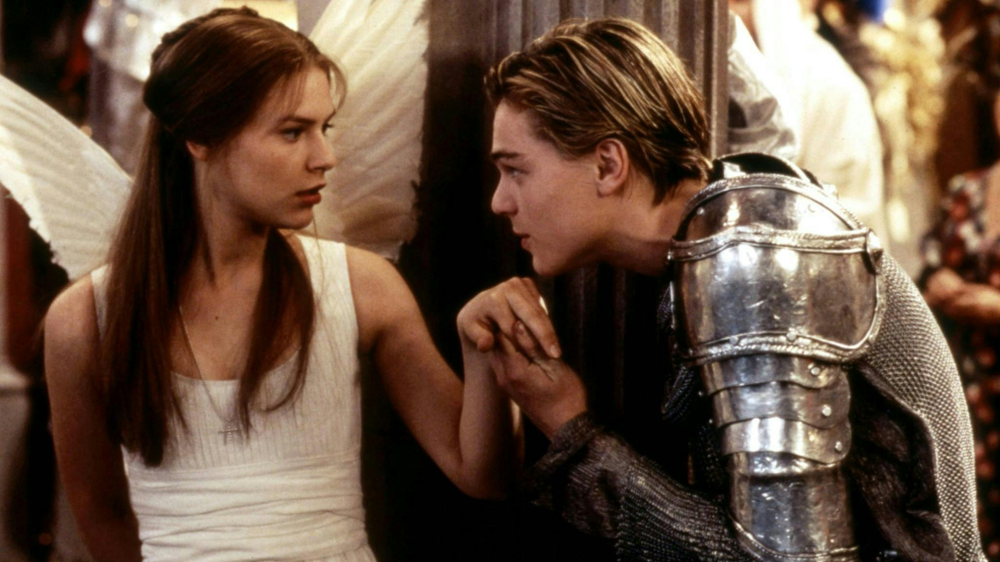 Claire Danes et Leonardo DiCaprio dans le film "Roméo + Juliette" (1996).
