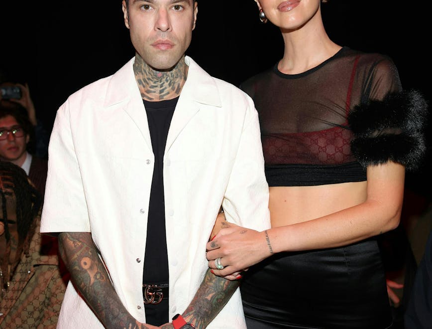person skin tattoo adult female woman long sleeve sleeve male man
